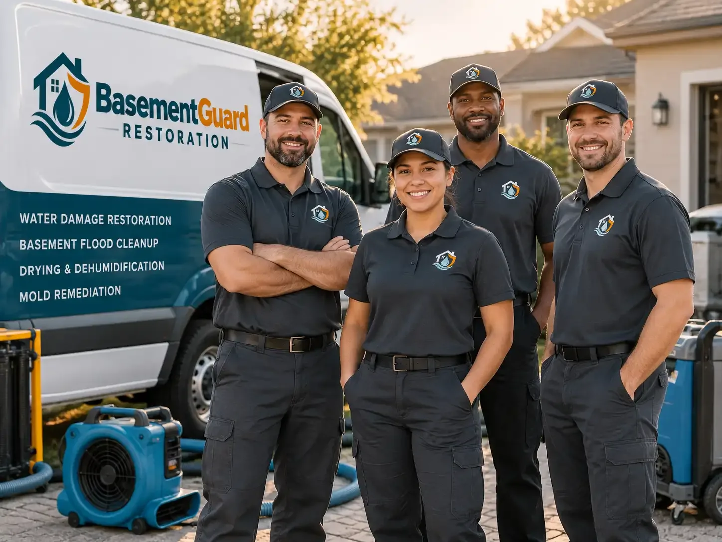 Basement Water Damage Restoration company in Bloomdale, OH
